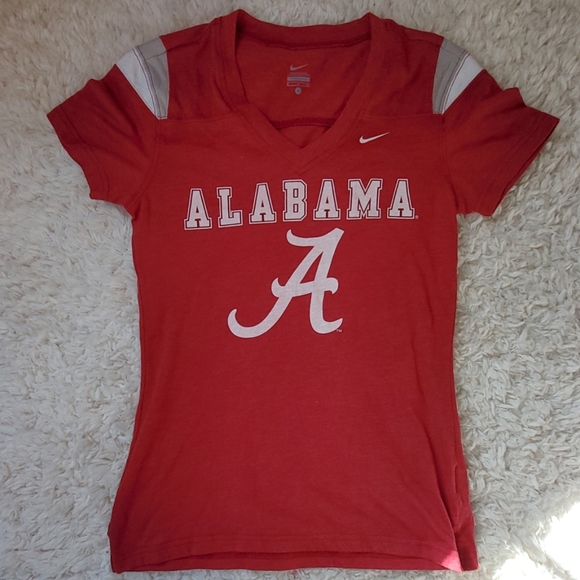 Nike Tops - Nike Alabama Roll Tide Red Short Sleeve Tee